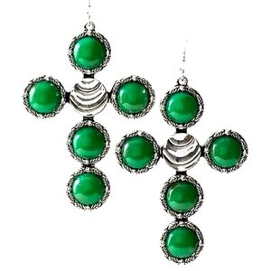 Free People Time is on my Side Dangles/Silver